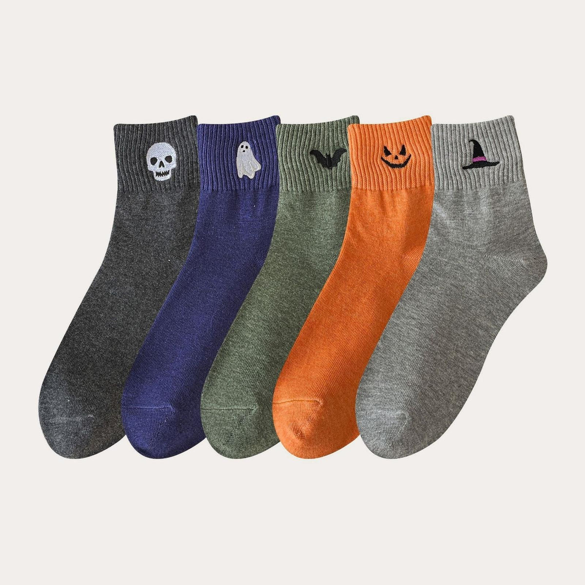 Halloween Socks - Set of 5 Pairs