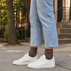 Little Gold Heart Socks
