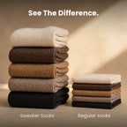 Sweater Socks - The Coziest Slouchy Boot Socks (5 Pairs)