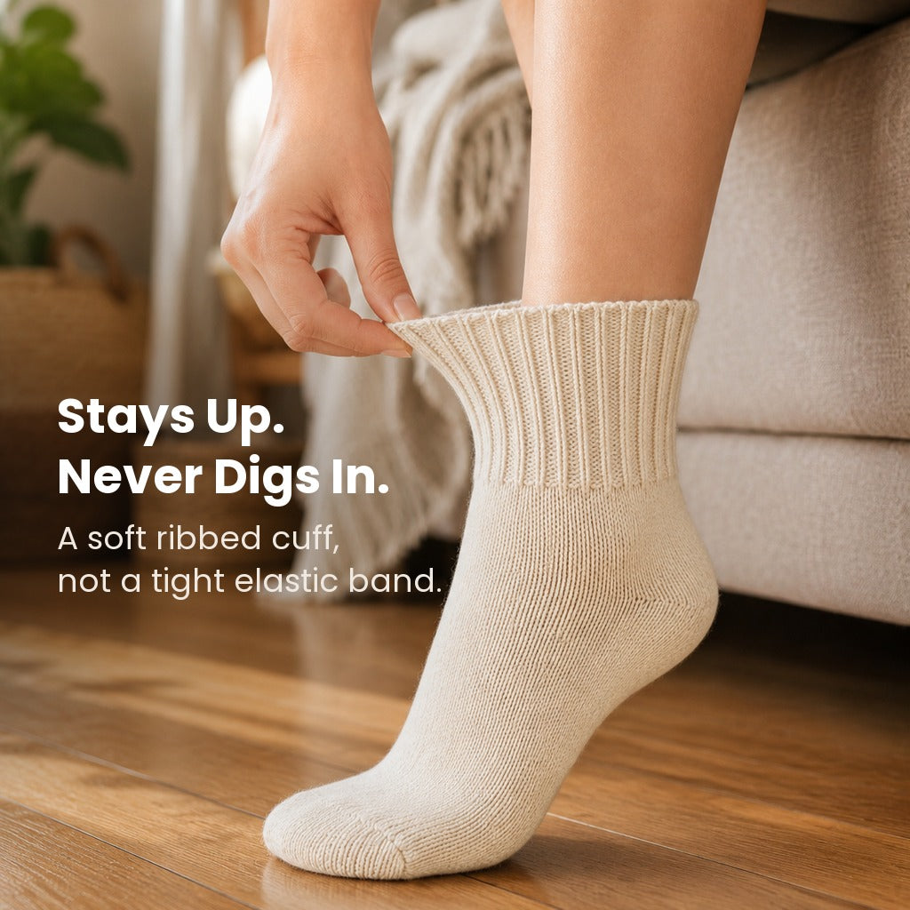 Sweater Socks - The Coziest Slouchy Boot Socks (5 Pairs)