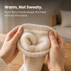 Cream Sweater Socks - The Coziest Slouchy Boot Socks (5 Pairs)